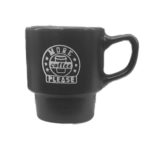 [10.0001.1.0328] Espresso Small Black Mug 