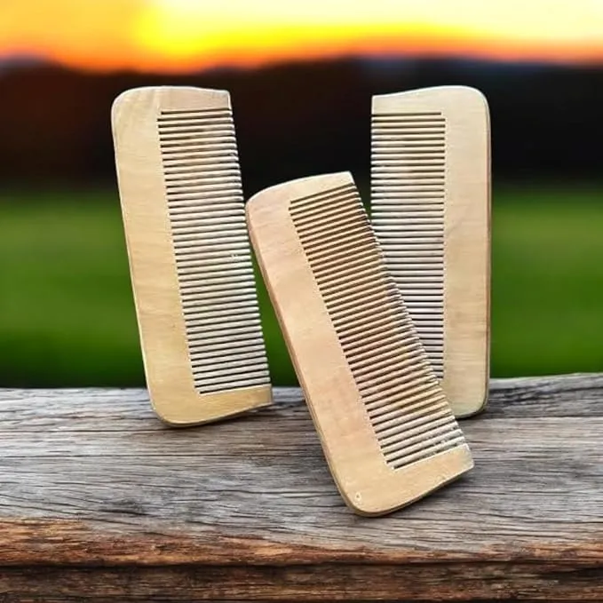 [10.0001.1.0105] Hair and beard wooden comb