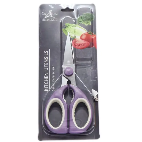 [10.0001.1.0283] Kitchen scissors purple