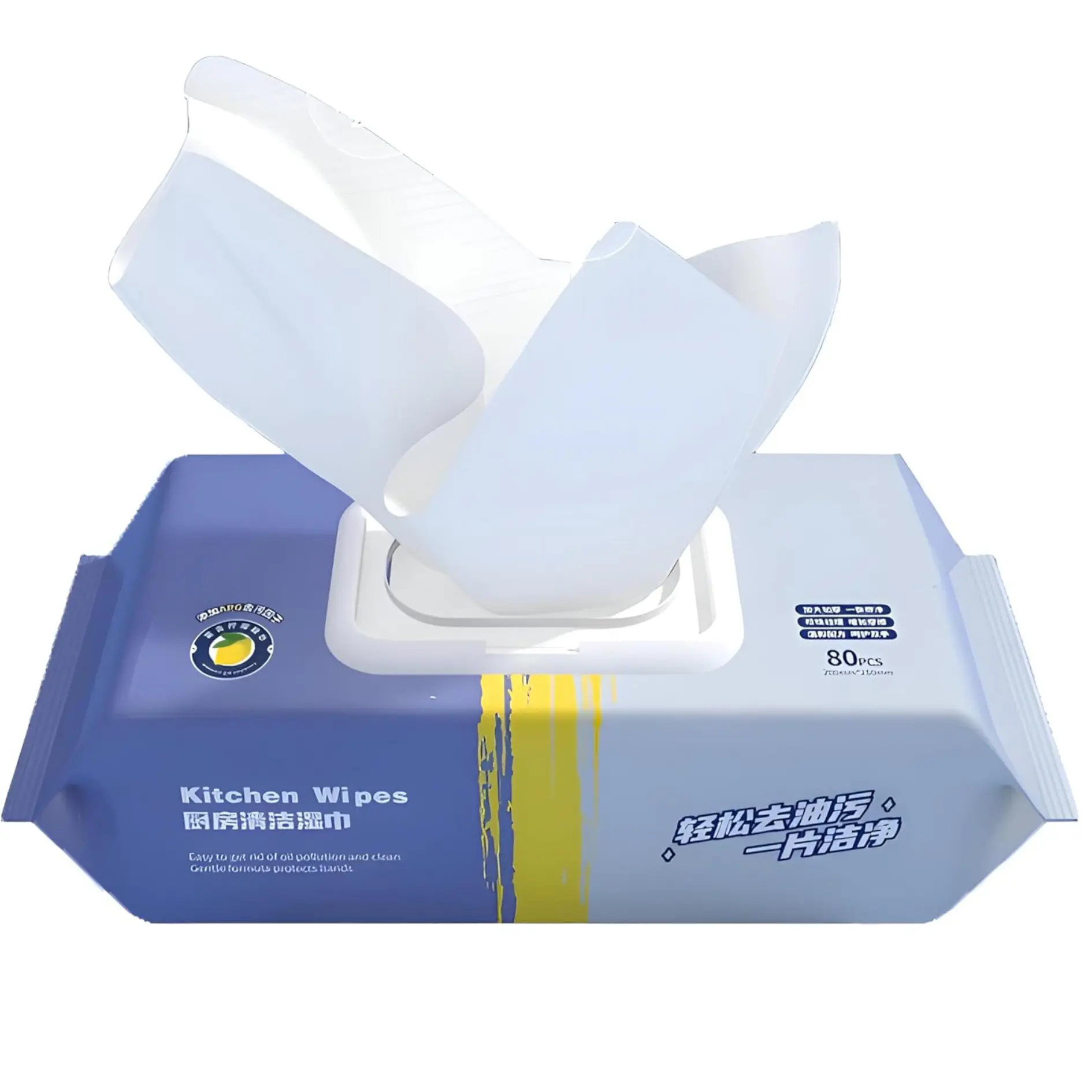 [10.0001.1.0010] Degreasing kitchen wipes